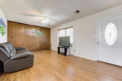 Spacious living area.