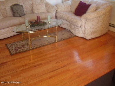 Beautiful hardwood floors welcome you