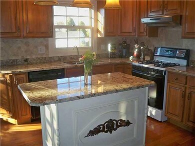 Kitchen Beautiful kitchen has granite counters and