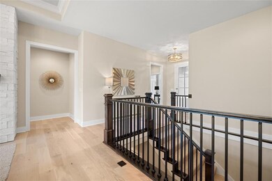 Hardwood floors greet you at the entry.