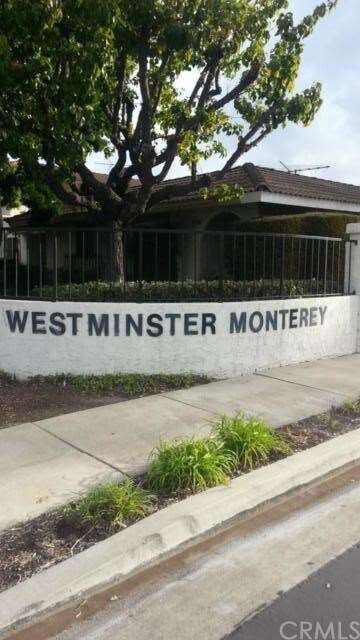 WESTMINSTER MONTEREY ENTRANCE ON BROOKHURST STREET