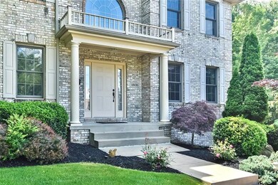 Inviting covered front porch.