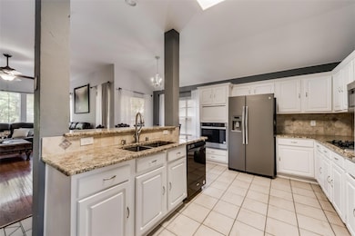 Kitchen is open to the living room and has tons of