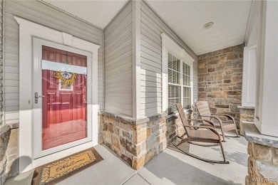 Your inviting front porch.