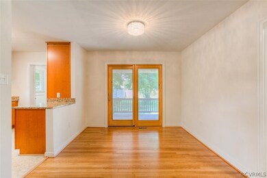 Dining Room with new Pella Glass Doors.