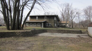 Beautifully landscaped area with patio.