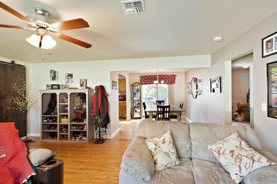 living dining from window
