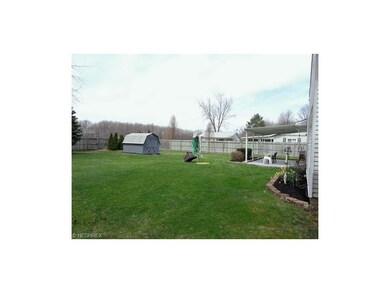 What a great size back yard. (Lot dimension is 76.