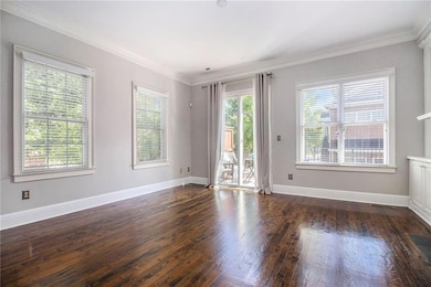 Opens to spacious deck.