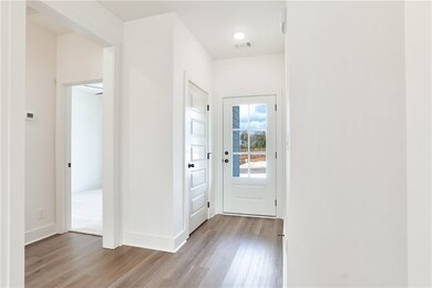 Front entry. Photo is an example of a completed To