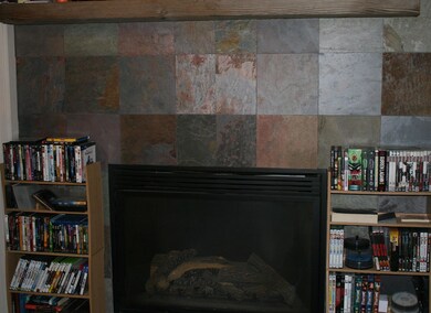 Apartment B Gas Fireplace