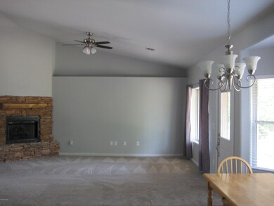 living room from kitchen