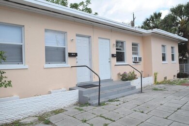 Side entrance