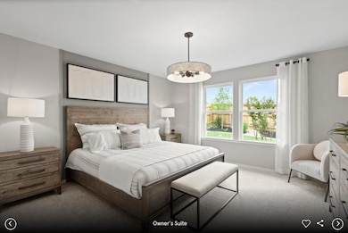 Interior photos- Photo of Centex model home with same floor plan, not of actual home listed.