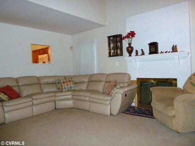 Den/Family/Great Room - Family Room with brick fir