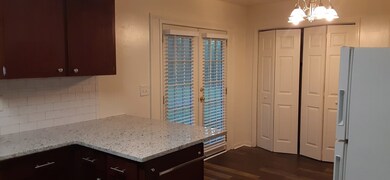 Breakfast area. Refrigerator passes with sale