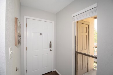From this view of the entryway you can see the sto
