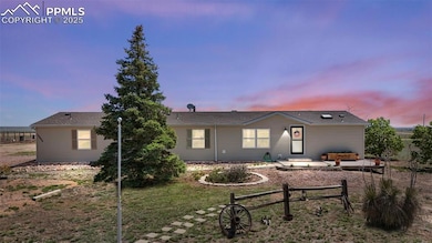 View of back of property