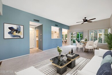 Virtually Staged Great Room