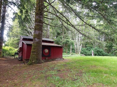 Small barn/shed on property