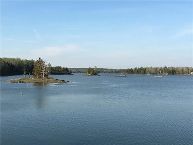 Looking from land across Partridge Cove.