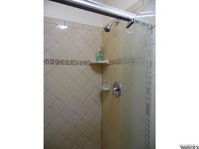 tiled shower