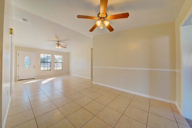 dining area open to living room