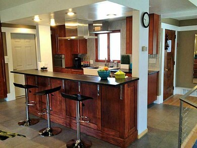 Kitchen. Granite counter tops through kitchen.