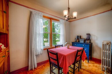 Dining room off of the kitchen