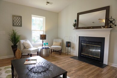 Living Room Seating & Fireplace