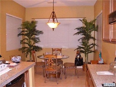 spacious breakfast nook