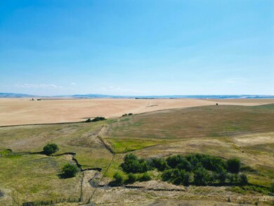 Aerial overview of property's location featuring rural landscape