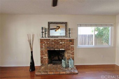 COZY BRICK FIREPLACE