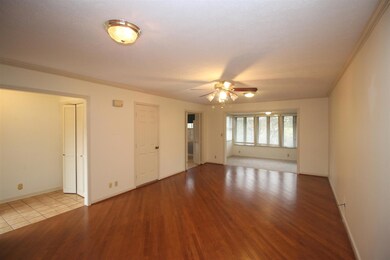 Another view of the great room that leads into the sun room