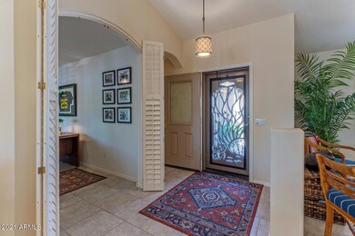 Front entrance and Den entrance