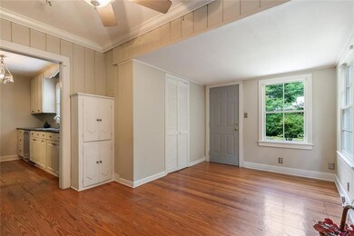 Dining area off kitchen.  Laundry is located throu