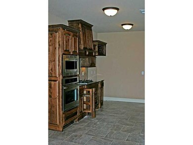 Kitchen. Spacious kitchen with roll out pantries,
