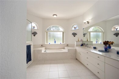 Huge Bathroom with Walk-in Shower & Large Tub