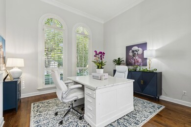 Formal dining space with fresh paint, newly resurf