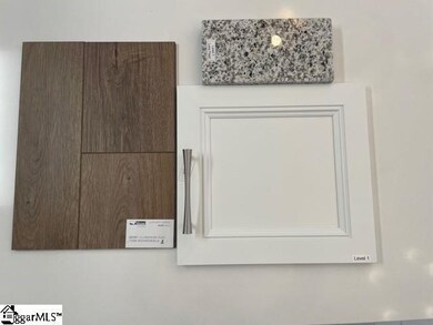 White Cabinets, Granite Countertops, and LVT floor
