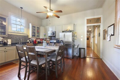 Large open kitchen with plenty of storage