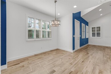 Dining/living space