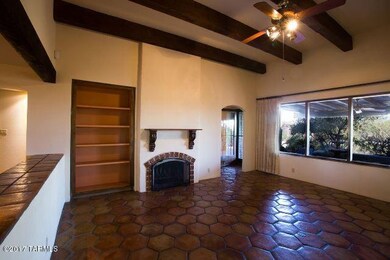 Living Room with Fireplace