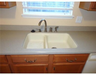 Kitchen. Mold in sink, updated fixture.