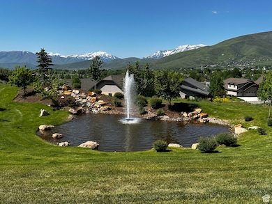 Property view of water with a mountain view