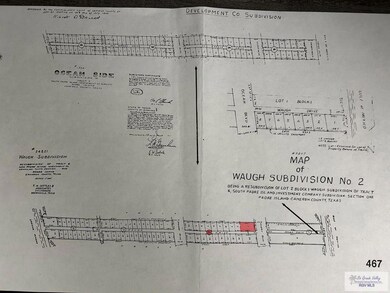 Original Survey of Waugh Subdivision