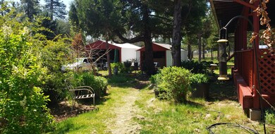 Storage shed & garage from home