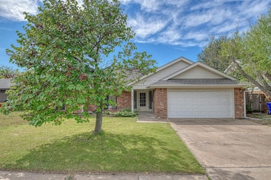 View of front of property with a front yard and a 