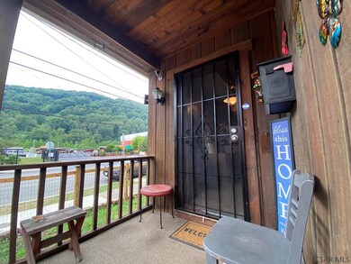 INVITING FRONT PORCH...