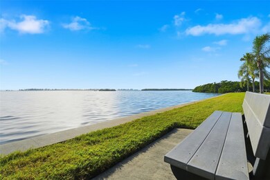 Sitting outfront on the Bench watching dolphins, fish, birds and boats